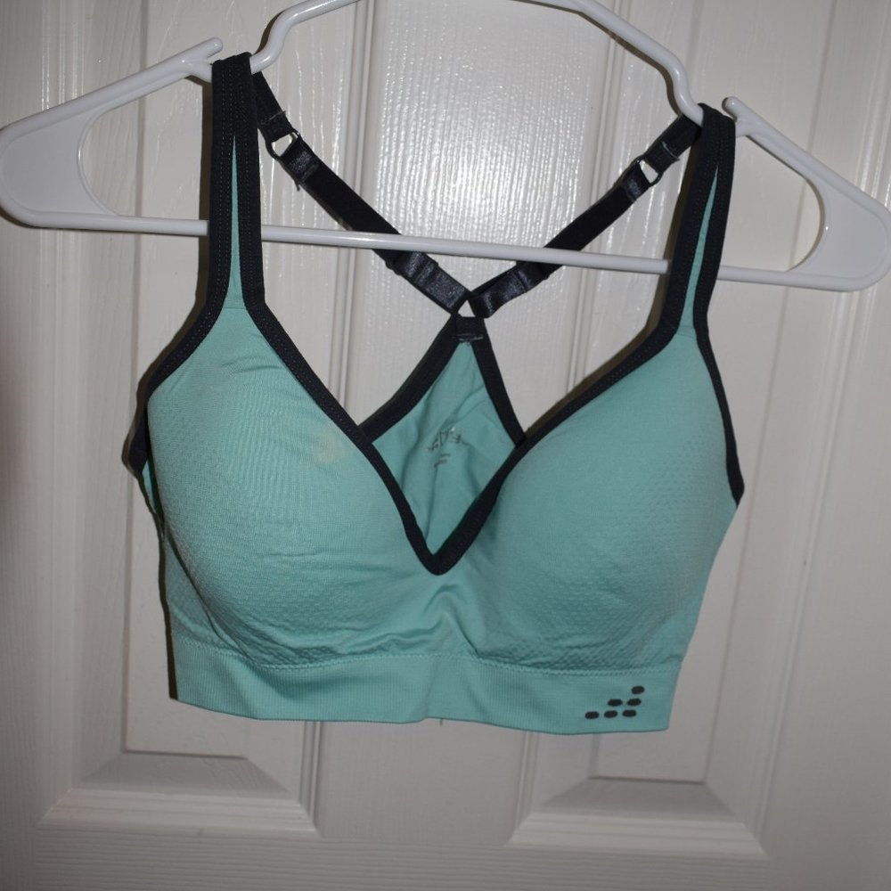 BCG Teal Sports Bra with adjustable straps